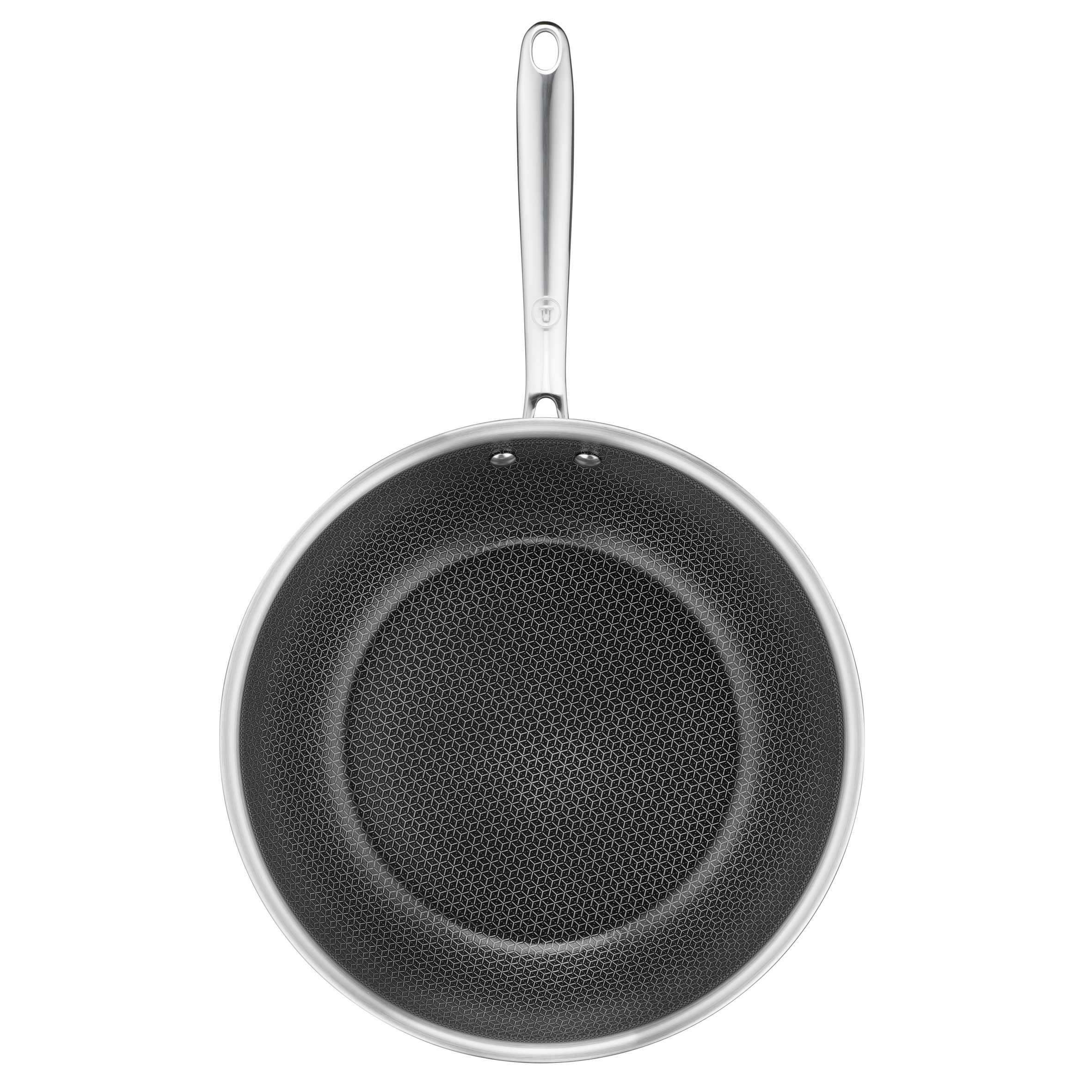 Master Ceramic, wokpan van 28 cm, optimaal braden, bereidingen komen moeiteloos los, geschikt voor inductie