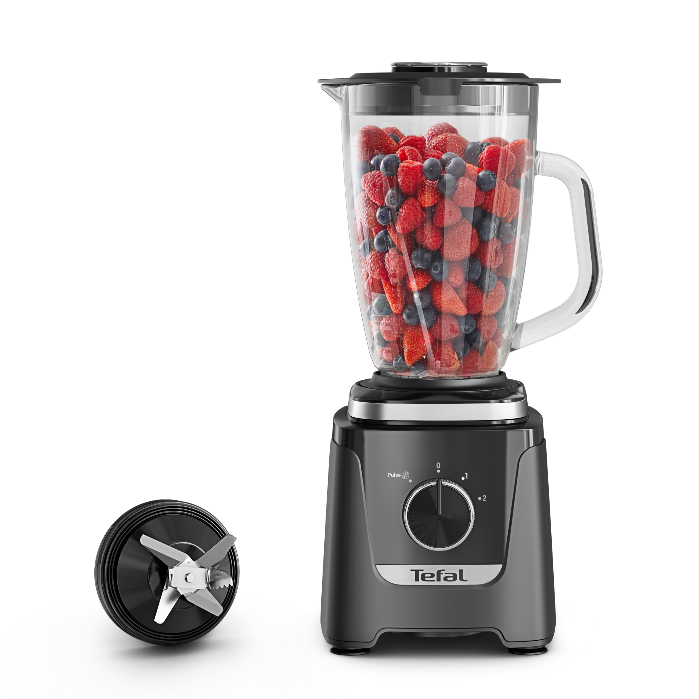 Blendforce 3 BL5958 Blender met glazen kan - 2 snelheden en pulsfunctie - 1,25 L