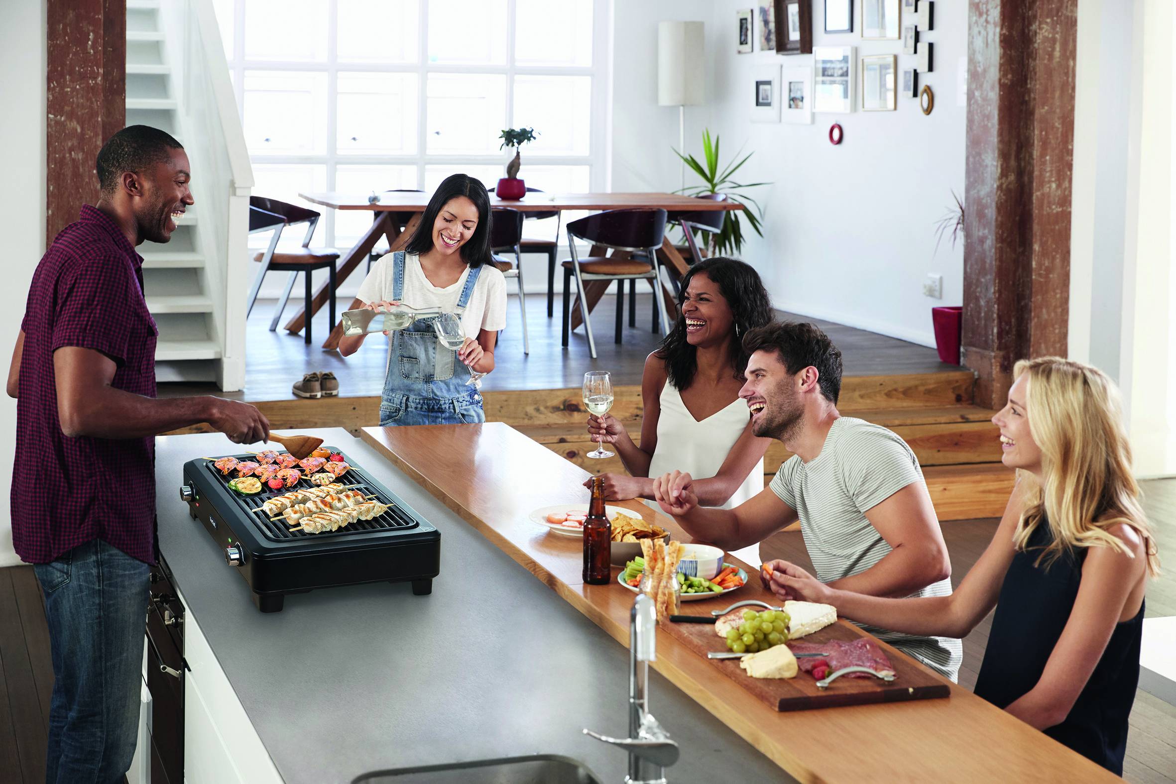 Smoke Less TG9008 indoor grill