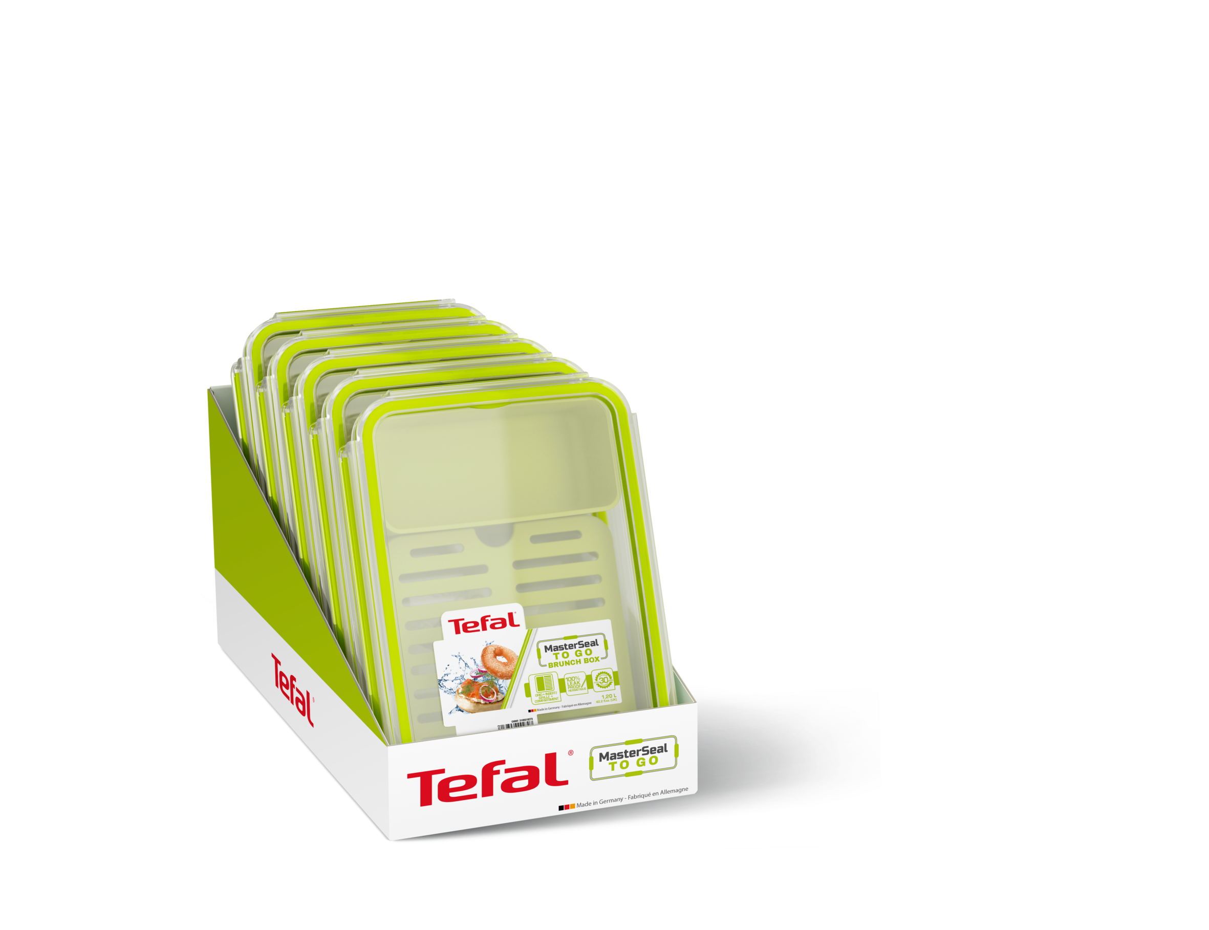 MasterSeal to Go K31003 Brunchbox Rechthoekig 1.2 L