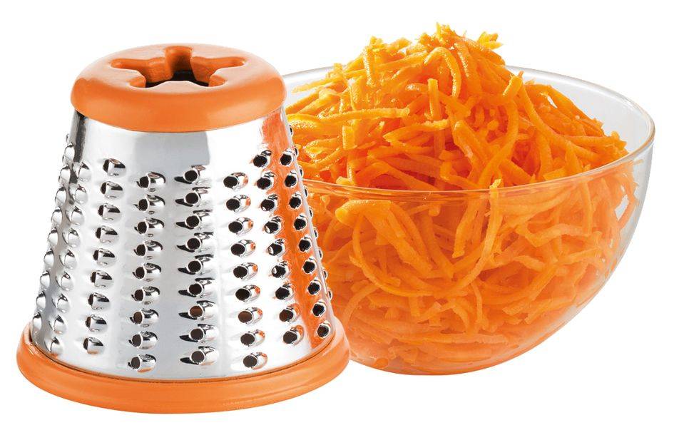 Oranje kegel om fijn te raspen XF921001