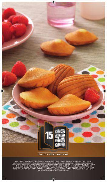 2 platen met mini-cakevormpjes in doos Snack Collection XA801512
