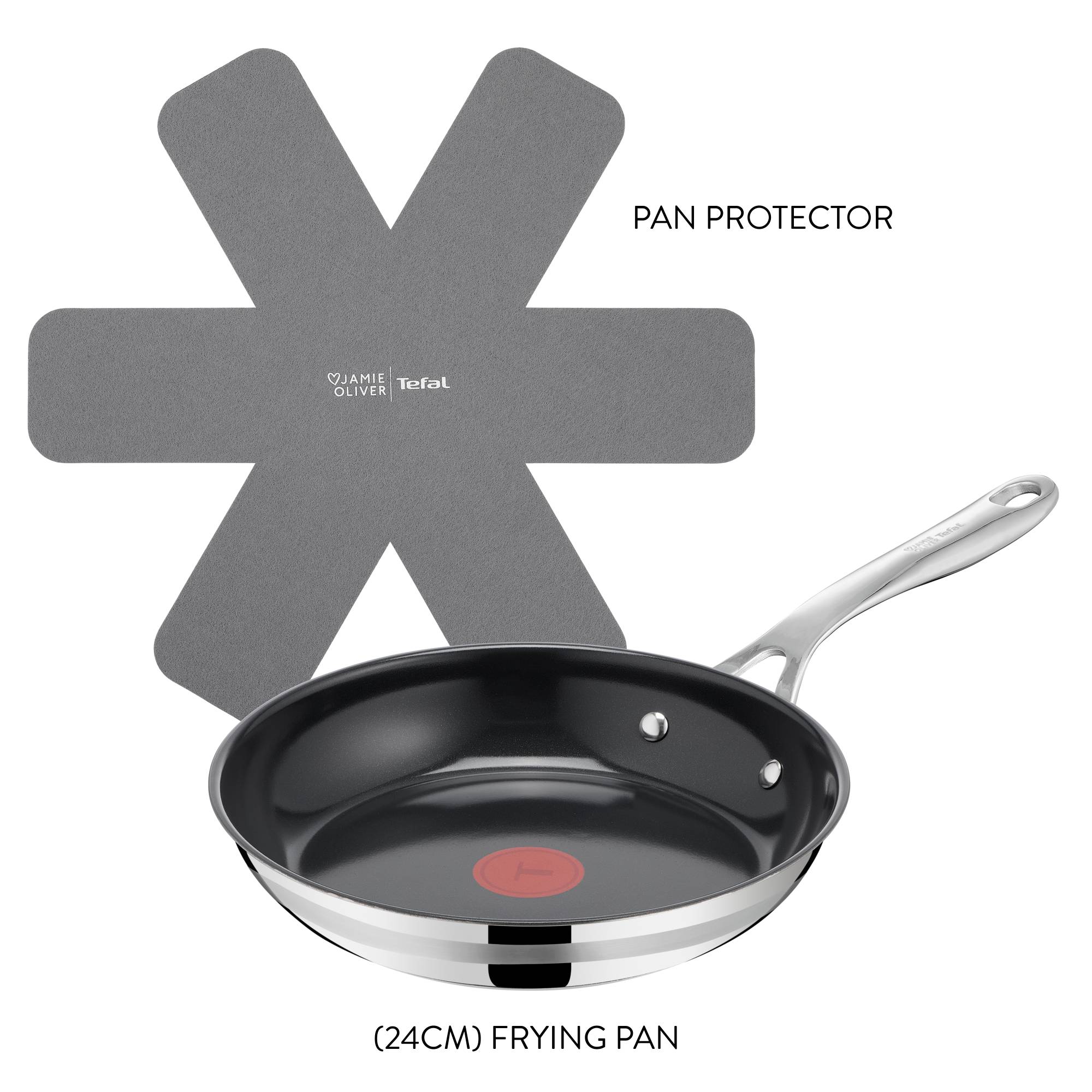 Jamie Oliver by Tefal Smart Cook koekenpan 24 cm