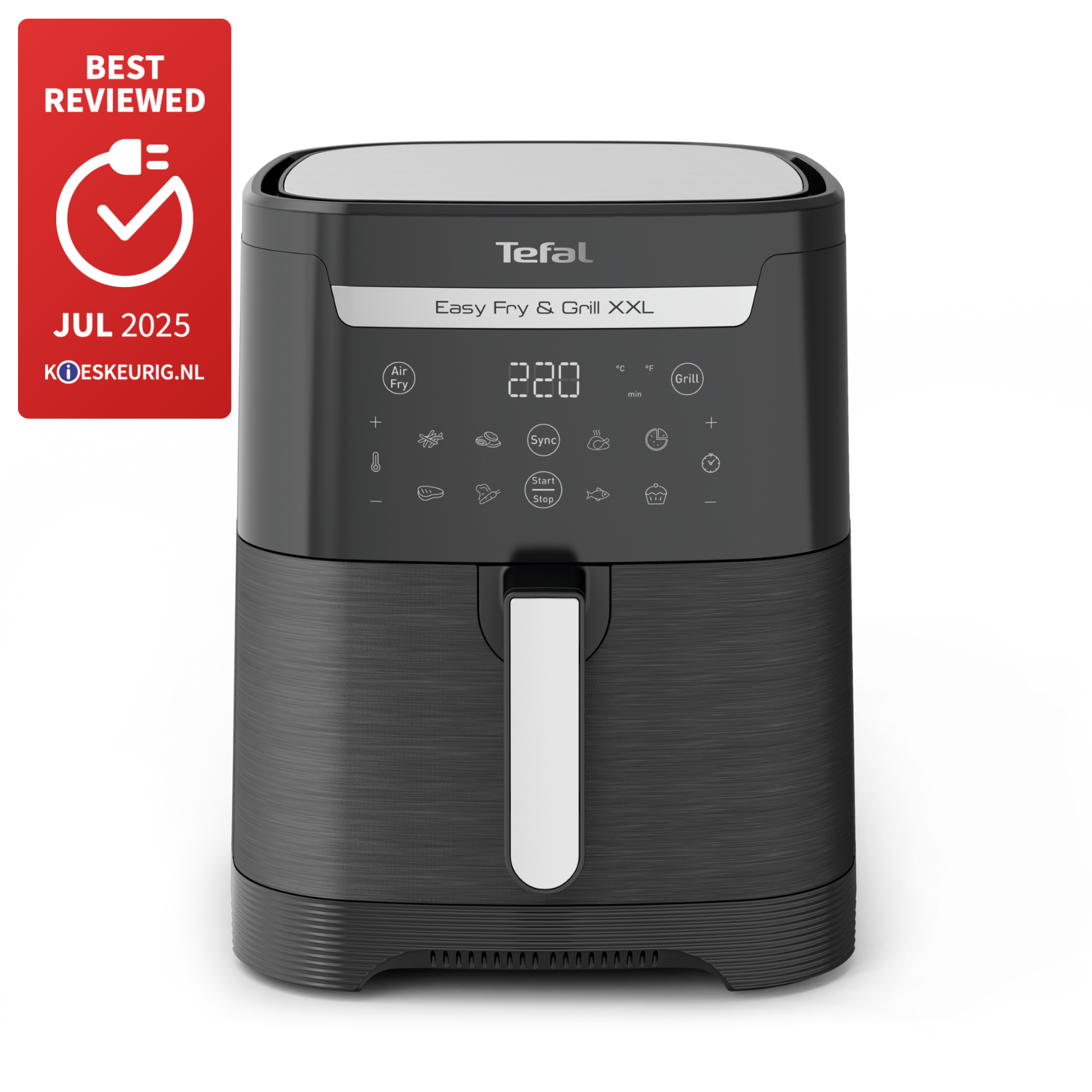 Easy Fry & Grill XXL EY8018 6,5L 2-in-1 heteluchtfriteuse - met uitneembare verdeler