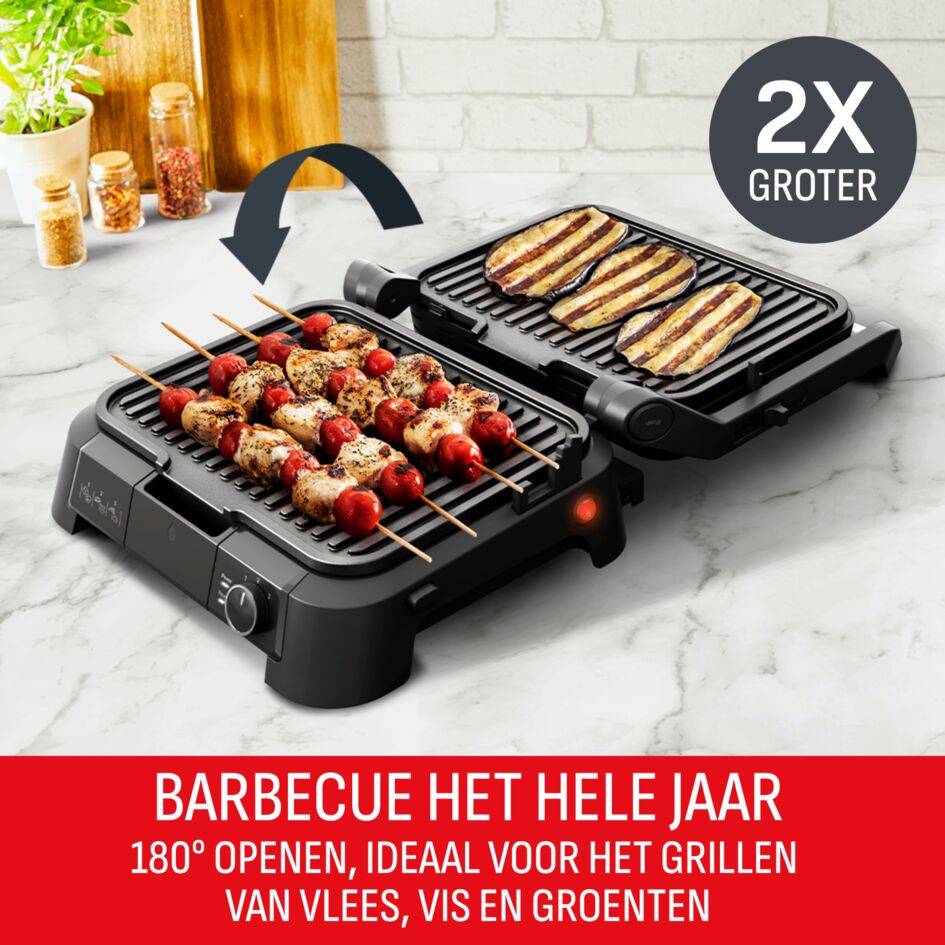 SuperGrill 3-in-1 GC510D contactgrill, barbecue en ovenstand