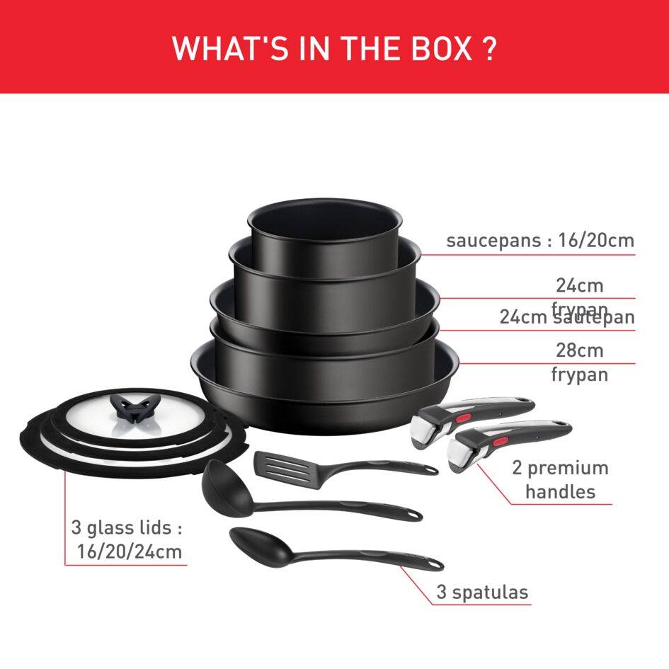 Ingenio Unlimited ON 13-delige set - inductie