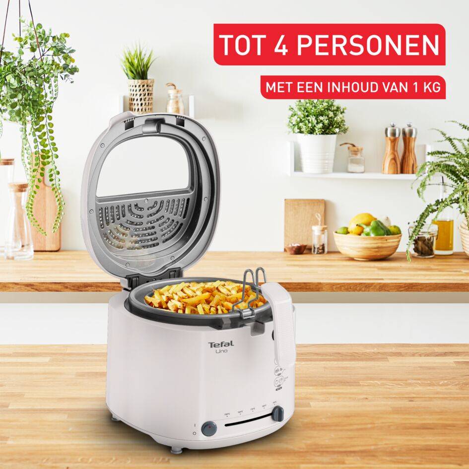 Uno friteuse FF203B 1 kg inhoud