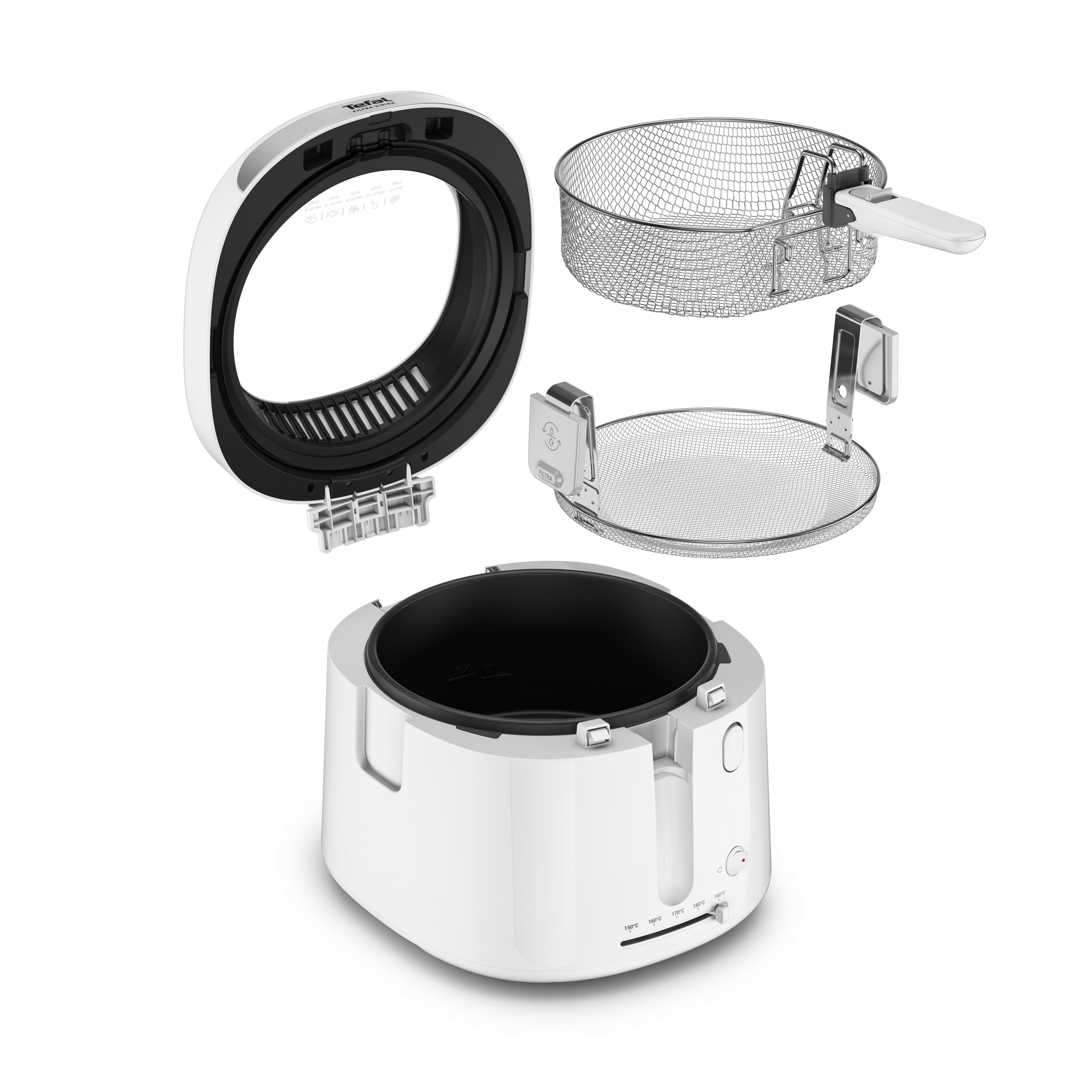 Filtra Vision FF2541 2,1L friteuse met groot kijkvenster