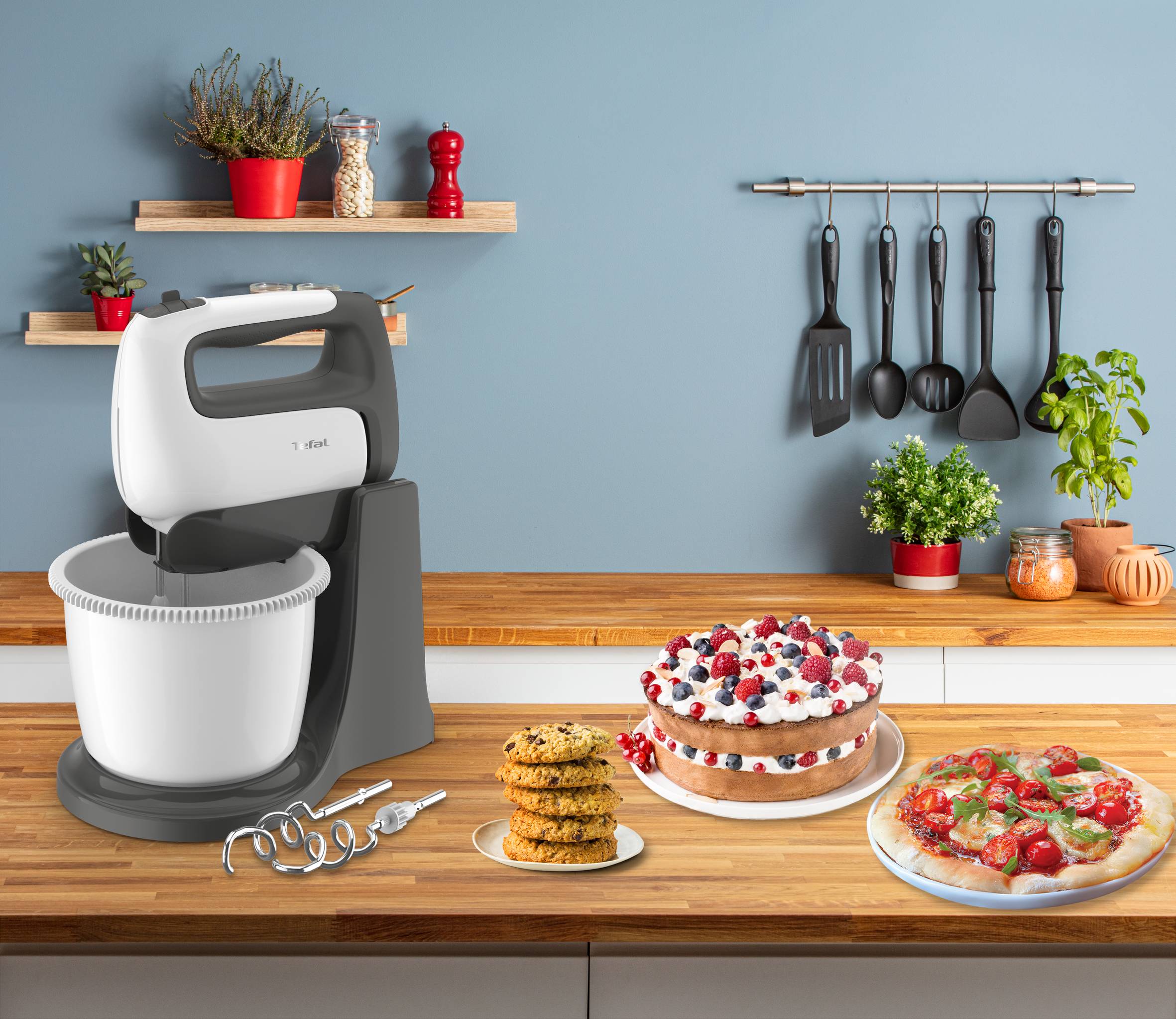 Prep'Mix+ HT4641 handmixer + mengkom