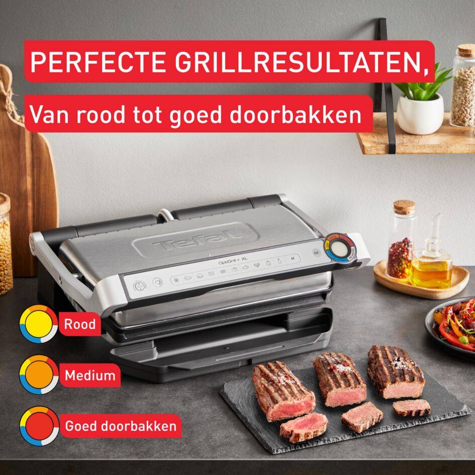 Optigrill+ XL GC727D intelligente contactgrill