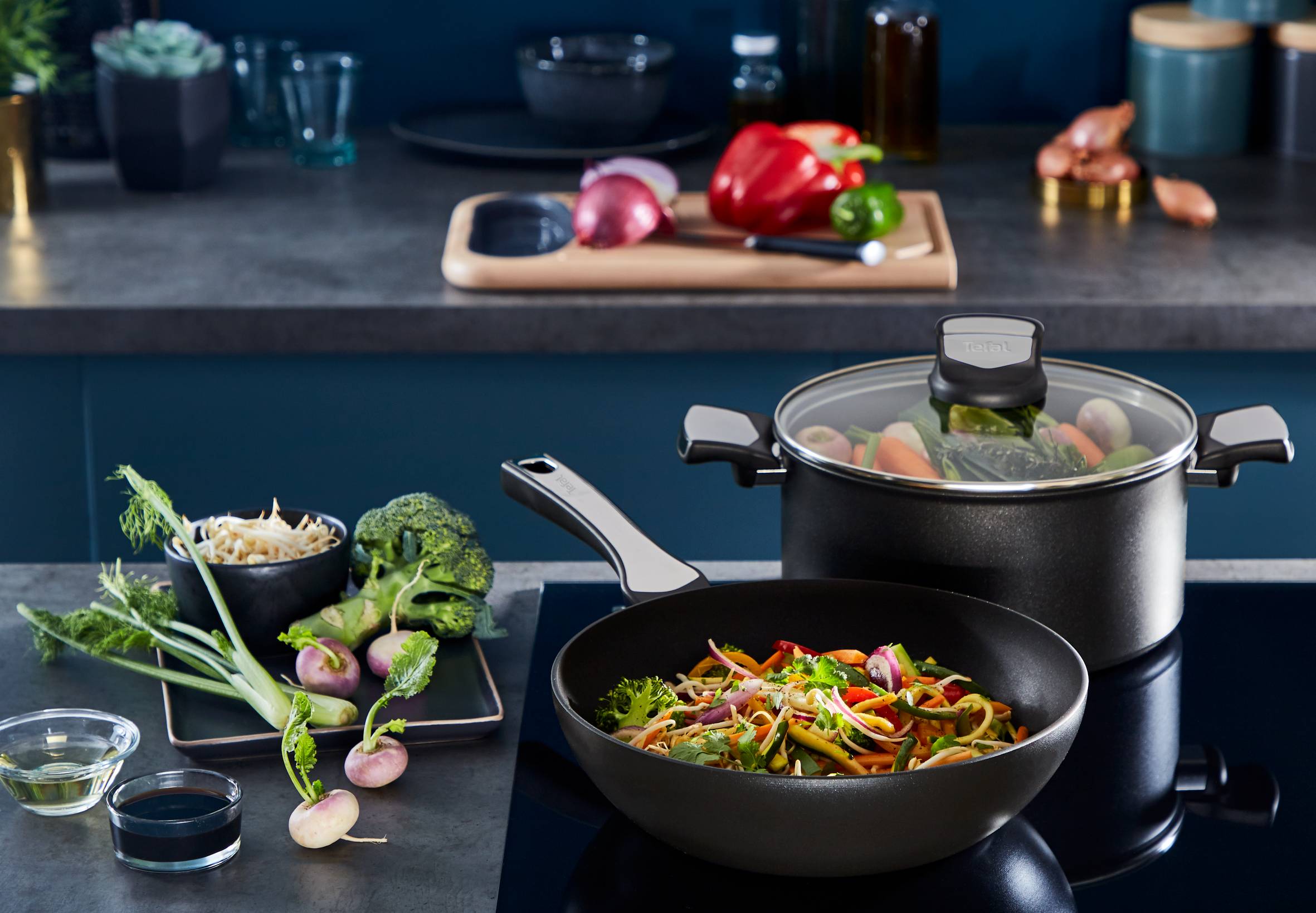 Unlimited ON wokpan 28 cm - inductie
