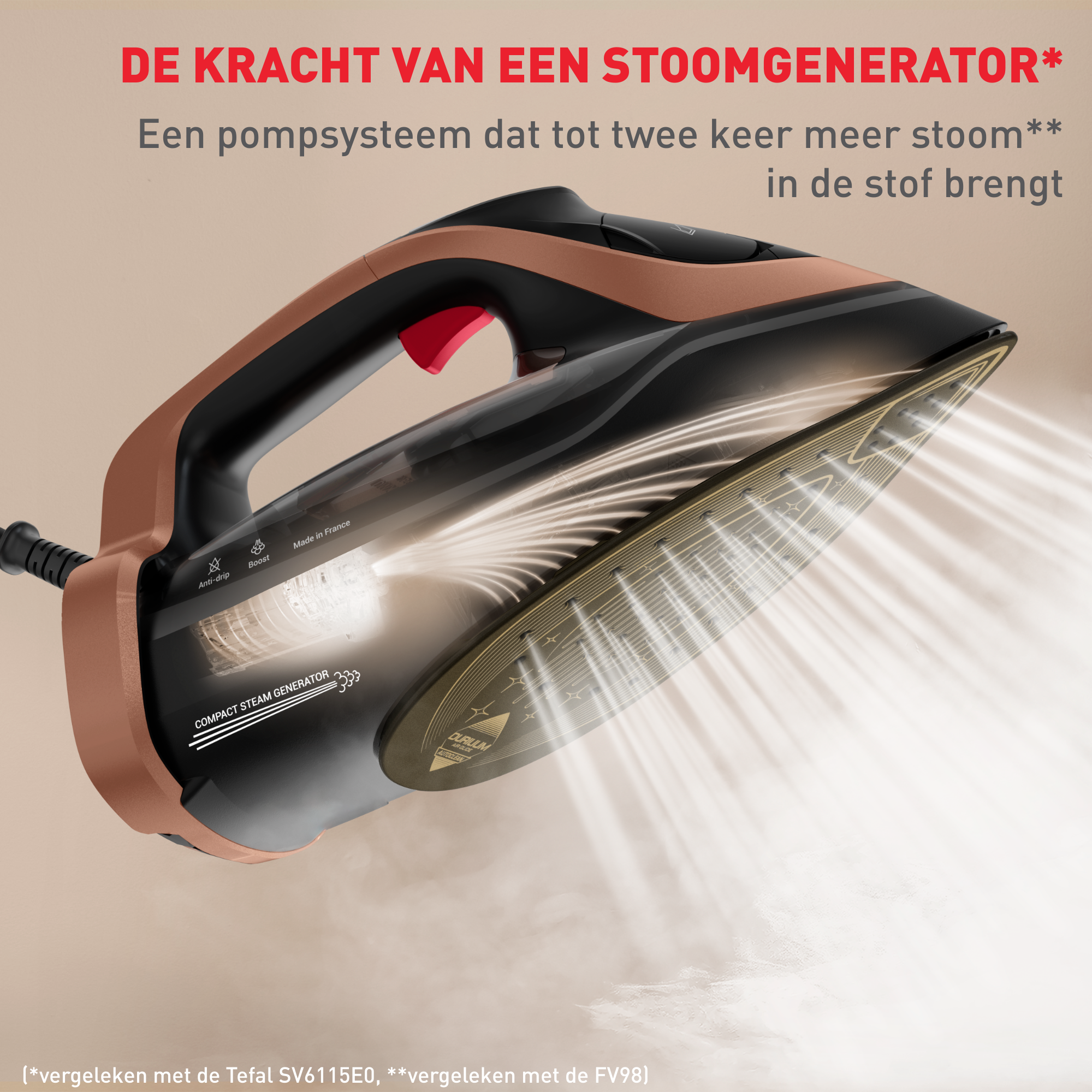 Ultimate Power Pro FV9E50 stoomstrijkijzer