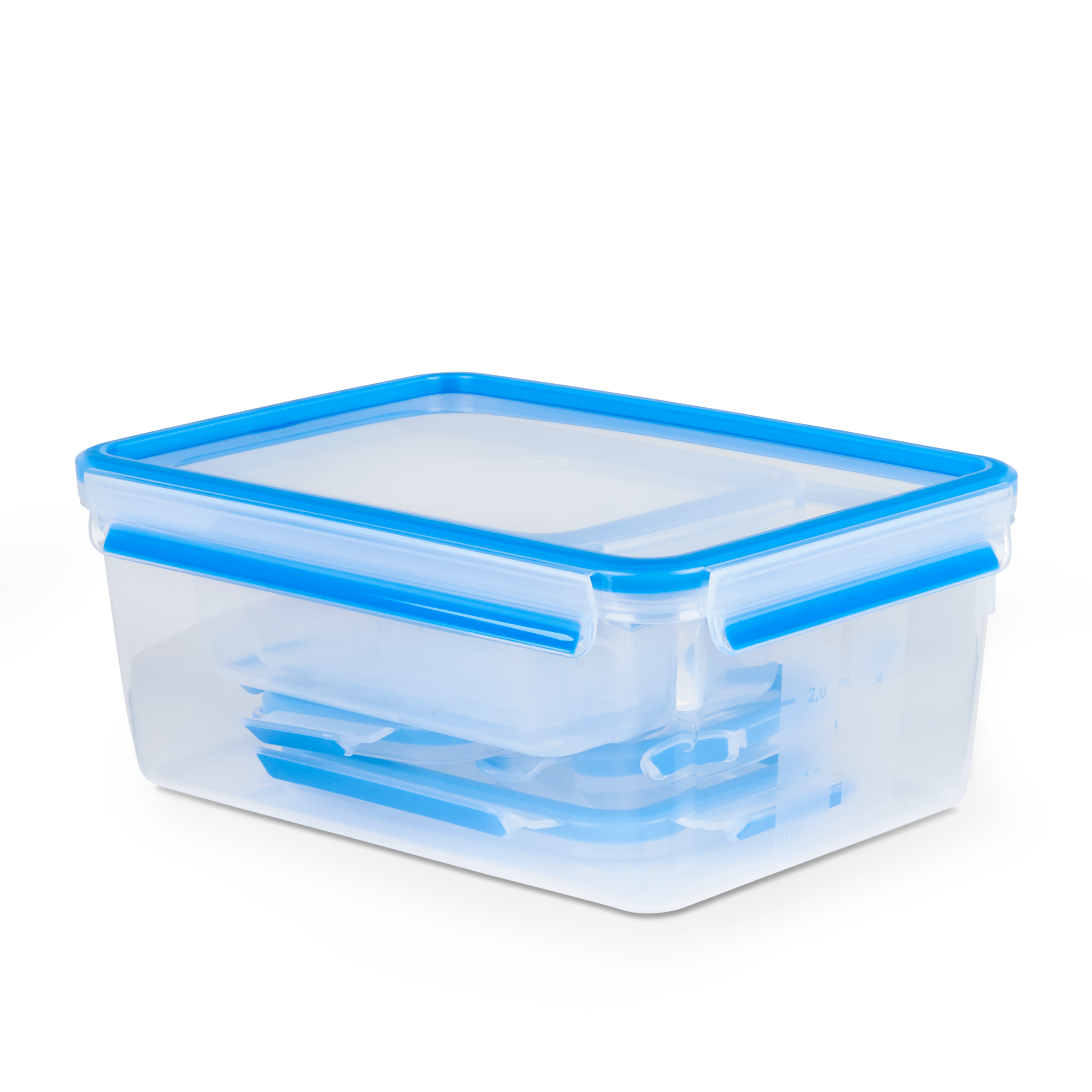 MasterSeal Fresh K3029012  5-delige set vershoudbakjes 0,15/0,2/0,55/1,0/3,7L