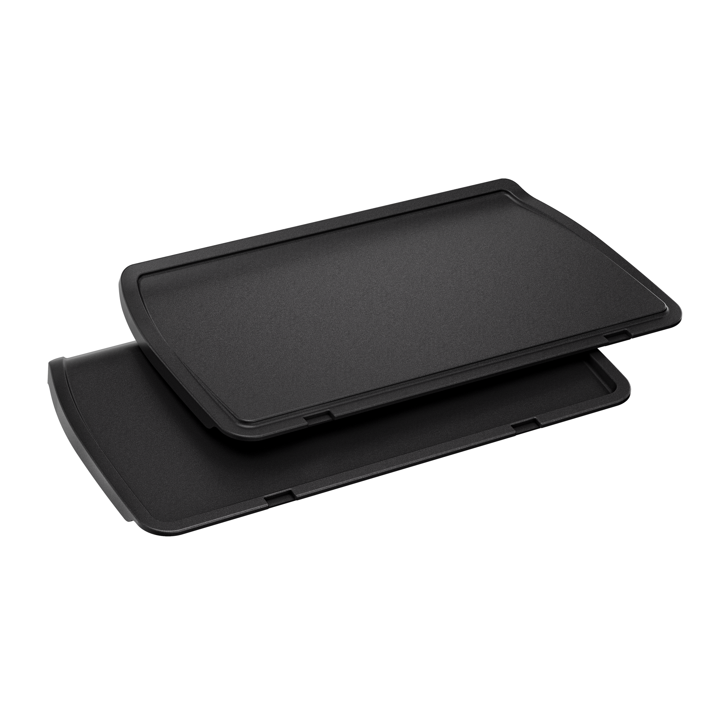 Planchaplaten voor OptiGrill + XL, perfecte antiaanbaklaag voor delicate ingrediënten