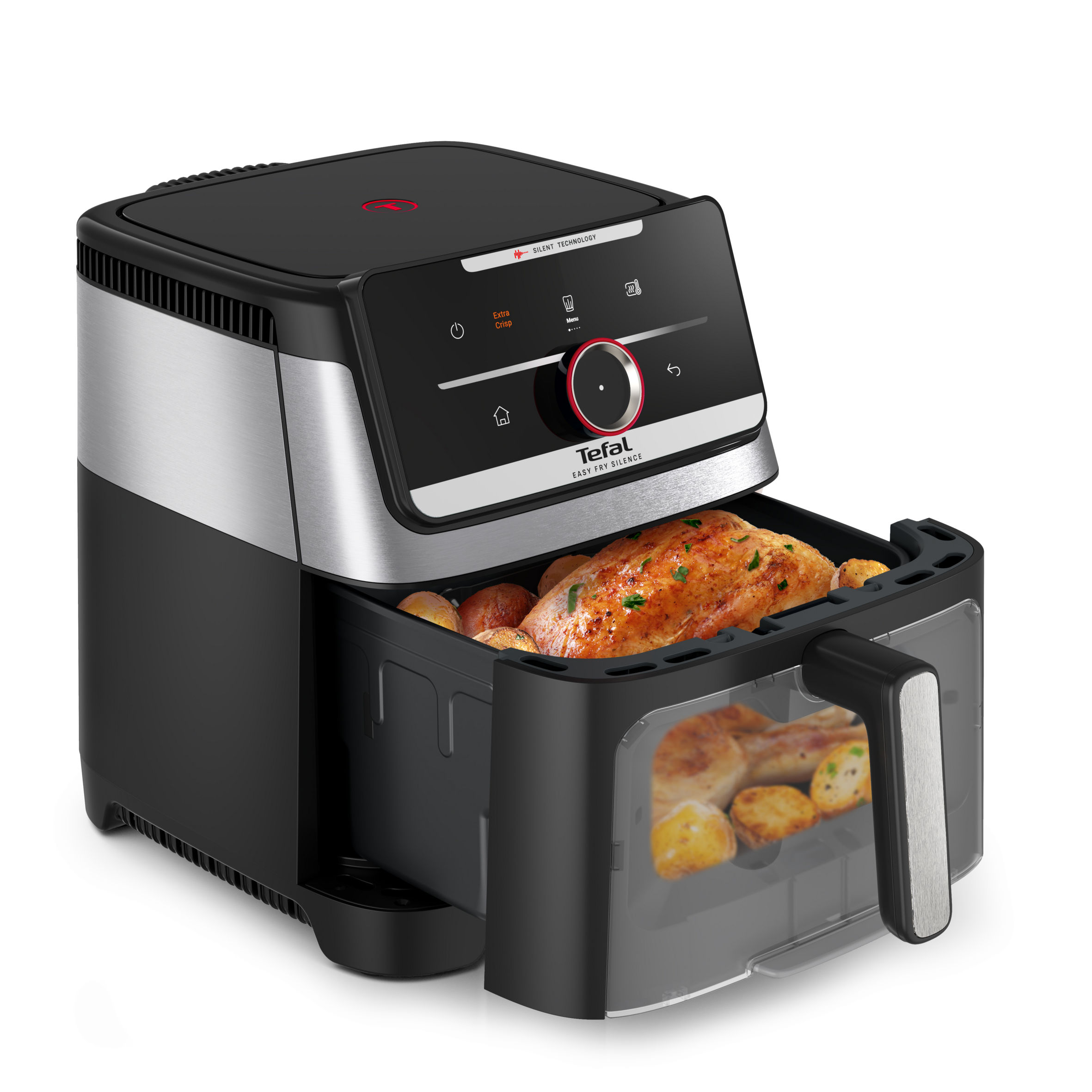 Easy Fry Smart & Silence EY876D 7L stille airfryer