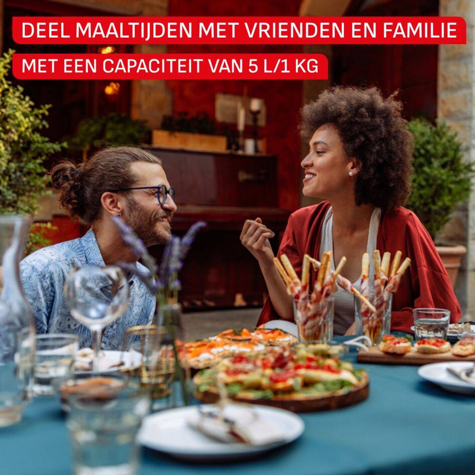 Easy Fry POP EY245T Air fryer - 10 programma's - 5 L