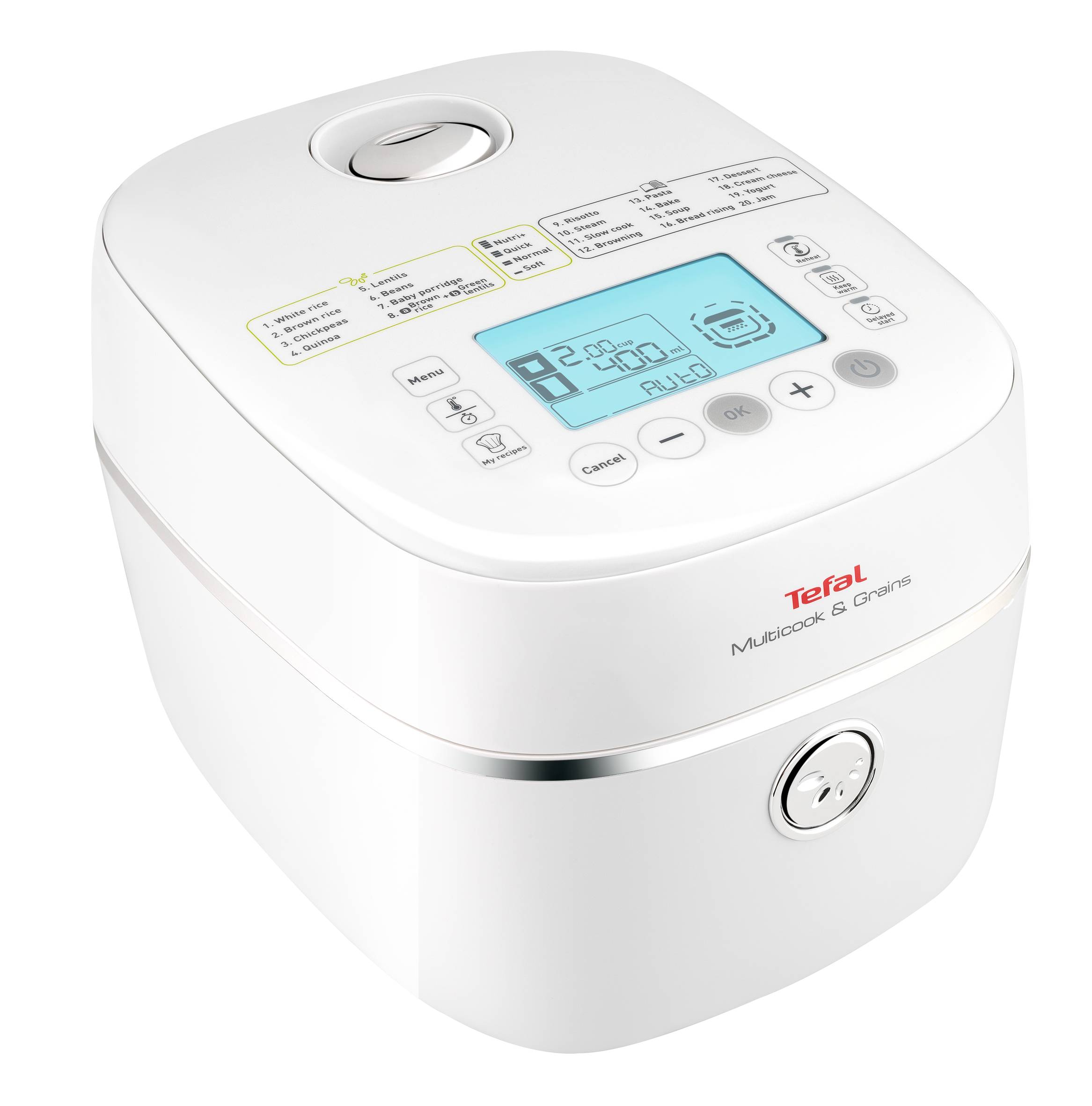 Multicook & Grains rijst- en multicooker RK9001