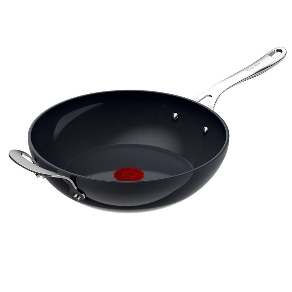 Jamie Oliver by Tefal Ingenio L9769632 5-delige roestvrijstalen set, 1 afneembare handgreep, 2 gecoate pannen, 2 pannen, inductie, ovenvast, ruimtebesparend