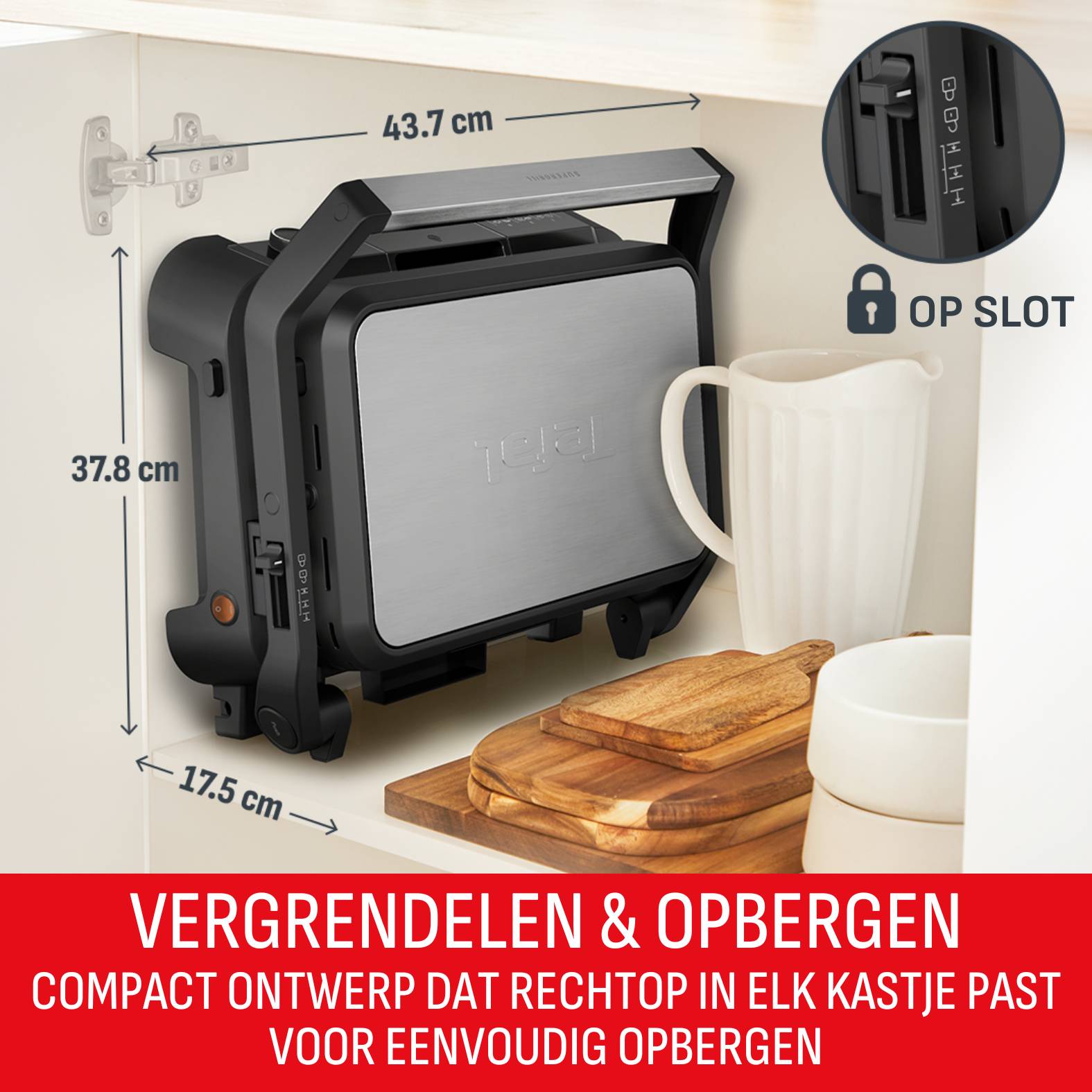 SuperGrill 3-in-1 GC520D XL contactgrill, barbecue en oven