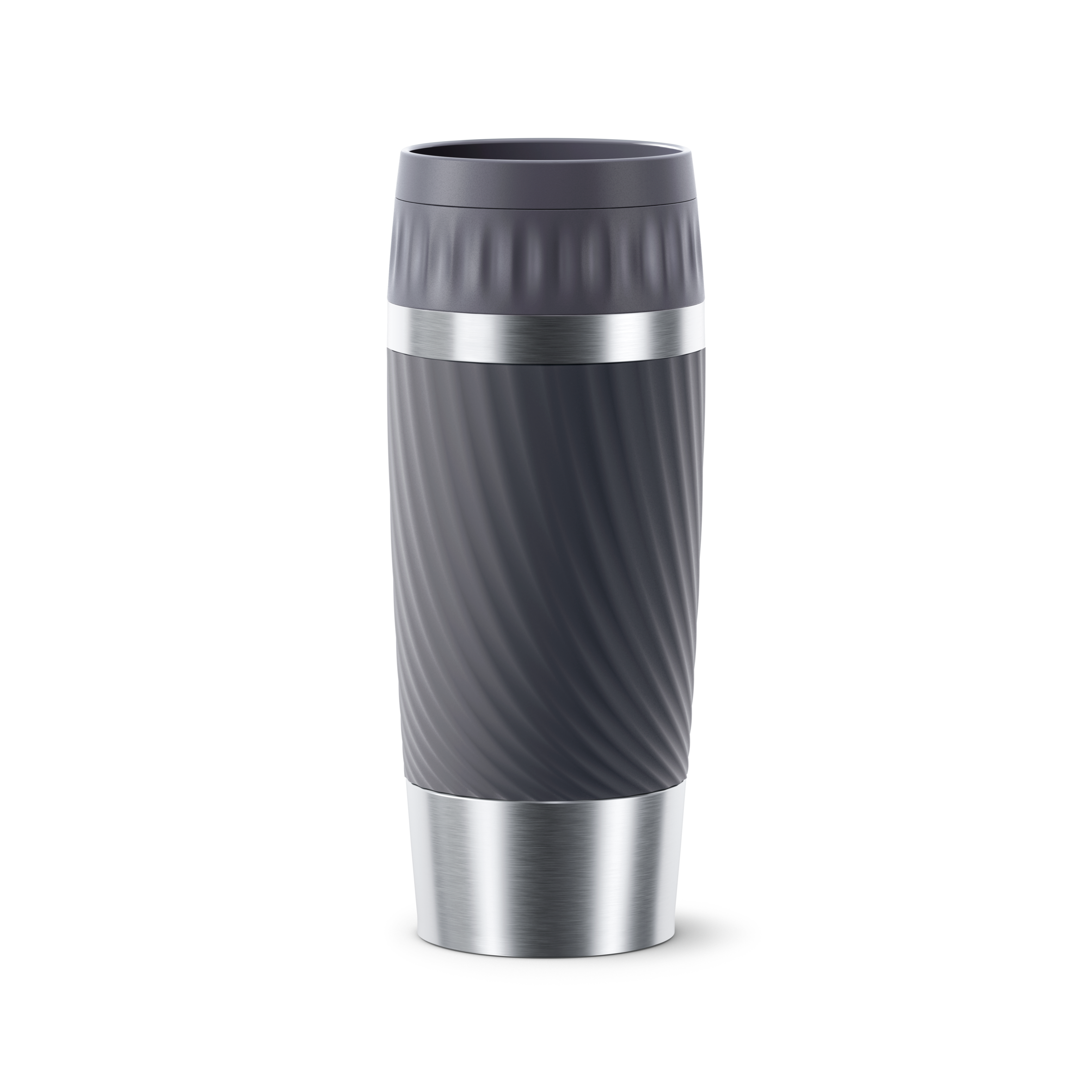 Travel Mug Easy Twist N2011510 RVS/Antraciet 0.36L