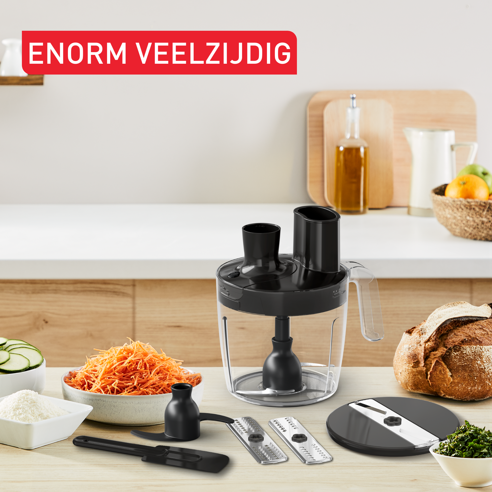 Quickchef+ HB67G8 staafmixer