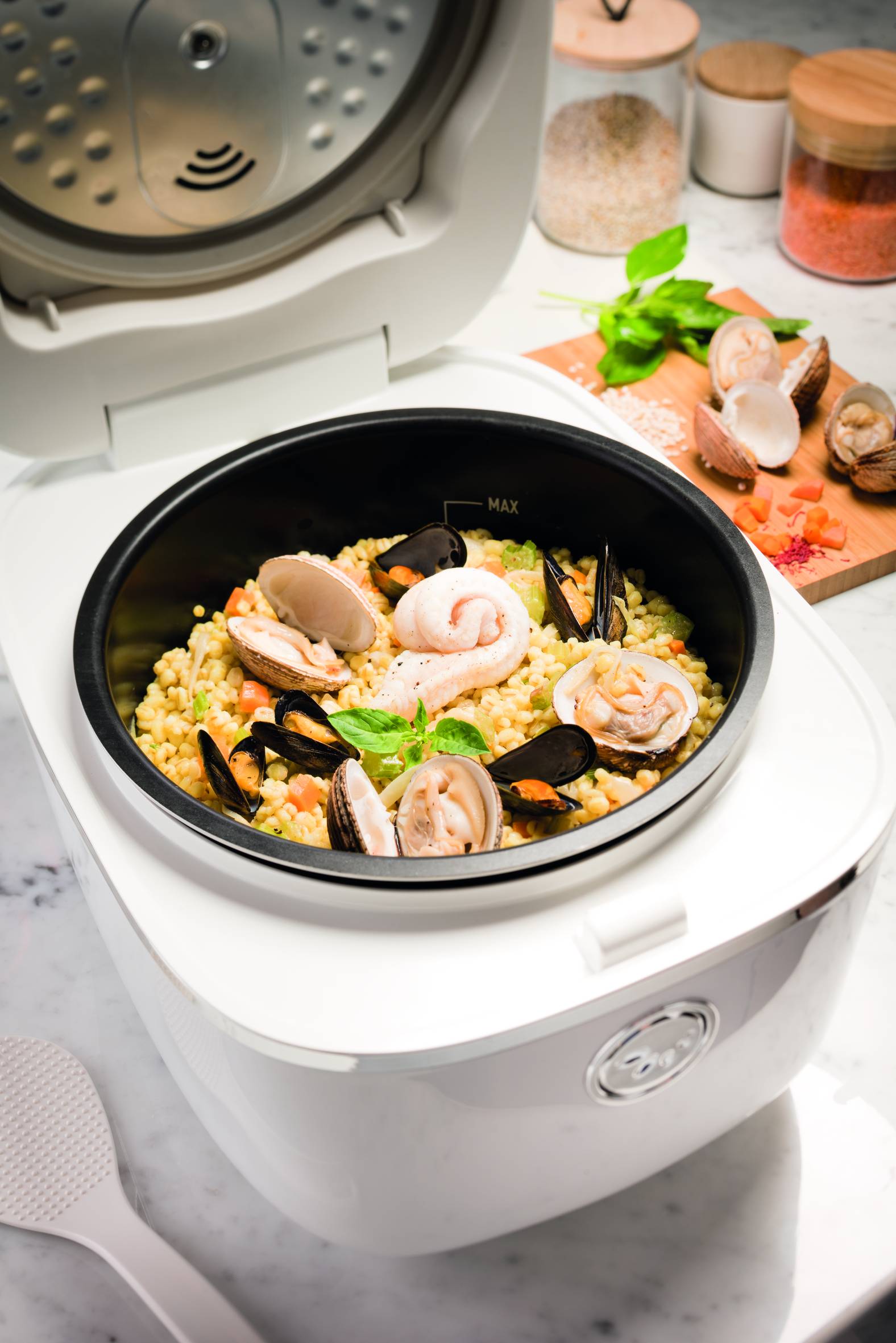 Multicook & Grains rijst- en multicooker RK9001 
