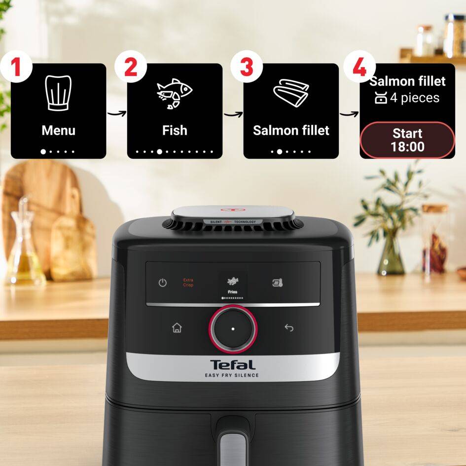 Test Moulinex Easy Fry Silence : friteuse à air 5L silencieuse et pratique