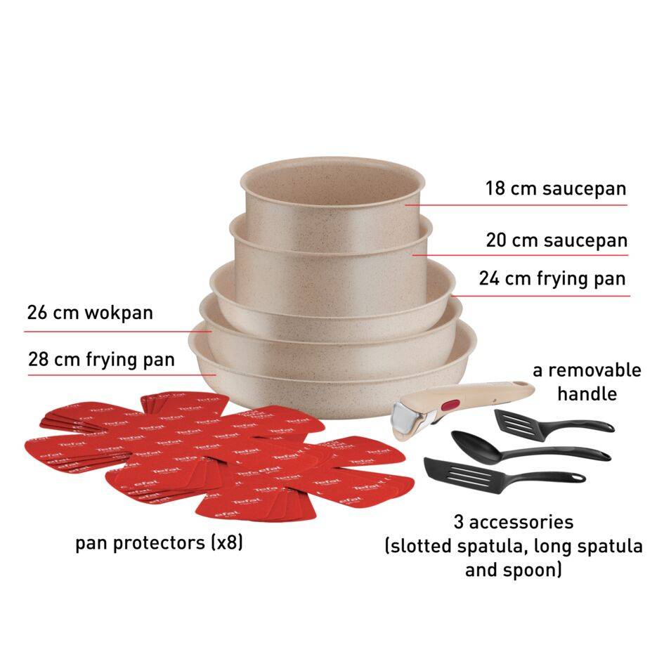 Ingenio Delight On 17-delige pannenset - inductie