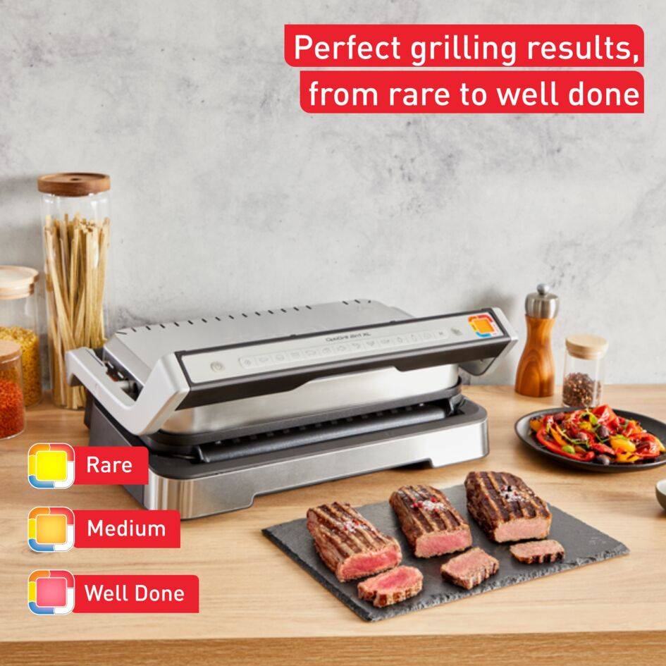 OptiGrill 2-in-1 XL GC782D intelligente grill en bbq rvs