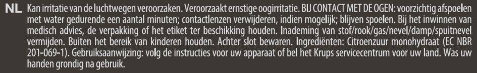 Zakjes ontkalkingspoeder x2 F054001B