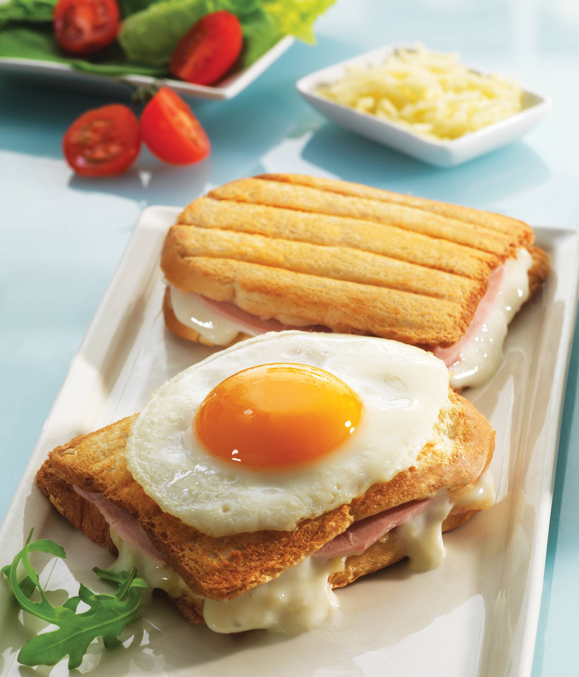 2 croque monsieur-platen Snack Collection XA8101F0