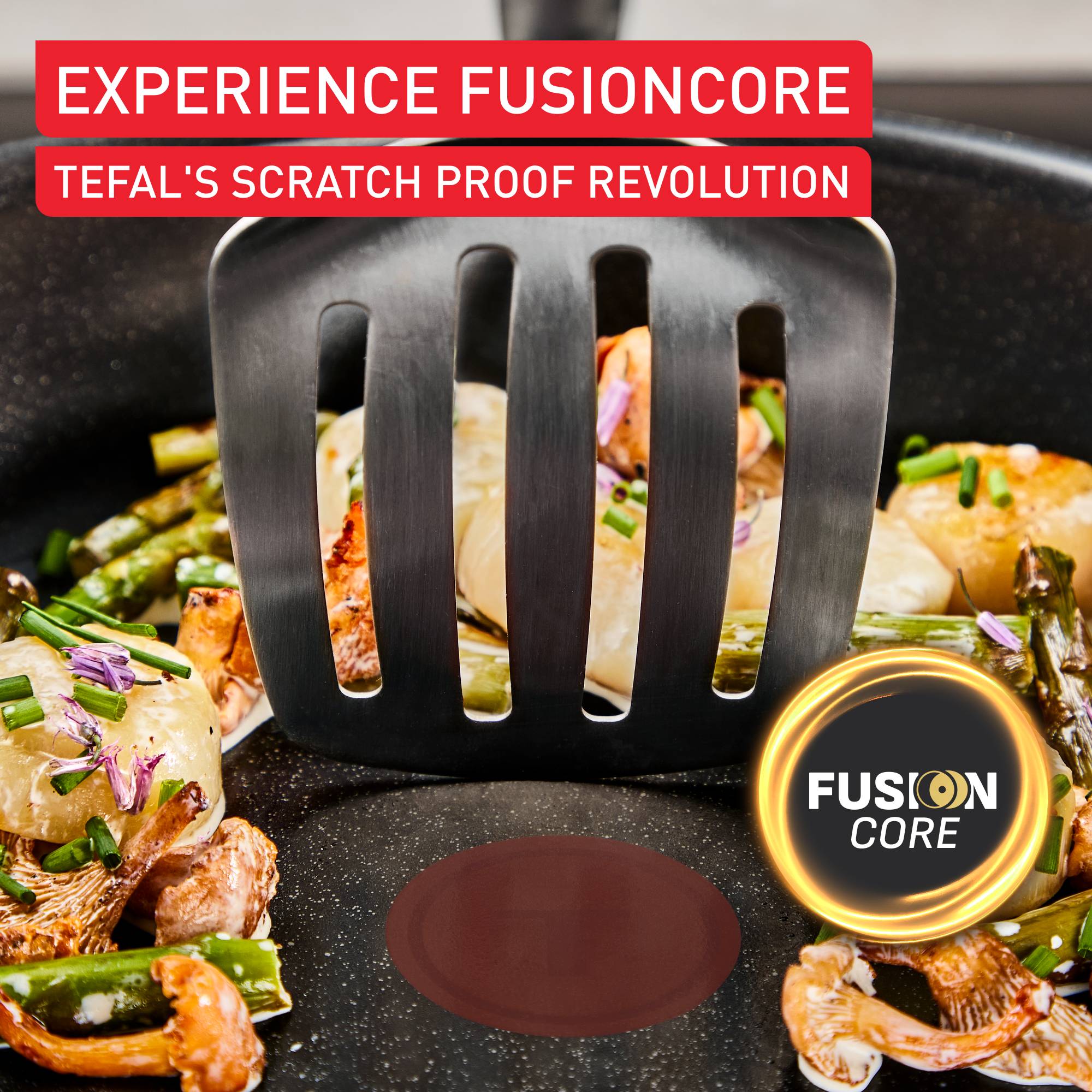 Experience Ceram keramische Multipan 26 cm + deksel - inductie