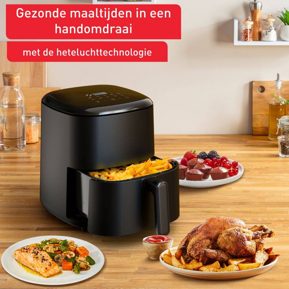 Easy Fry Max 5L EY2458 heteluchtfriteuse zwart