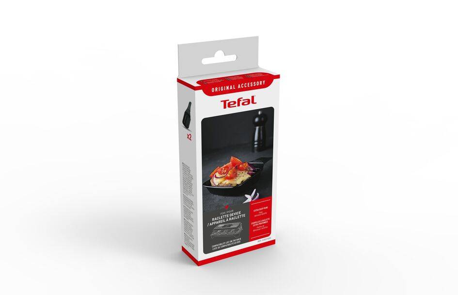 Vierkante raclettepannetjes x 2 XA521000