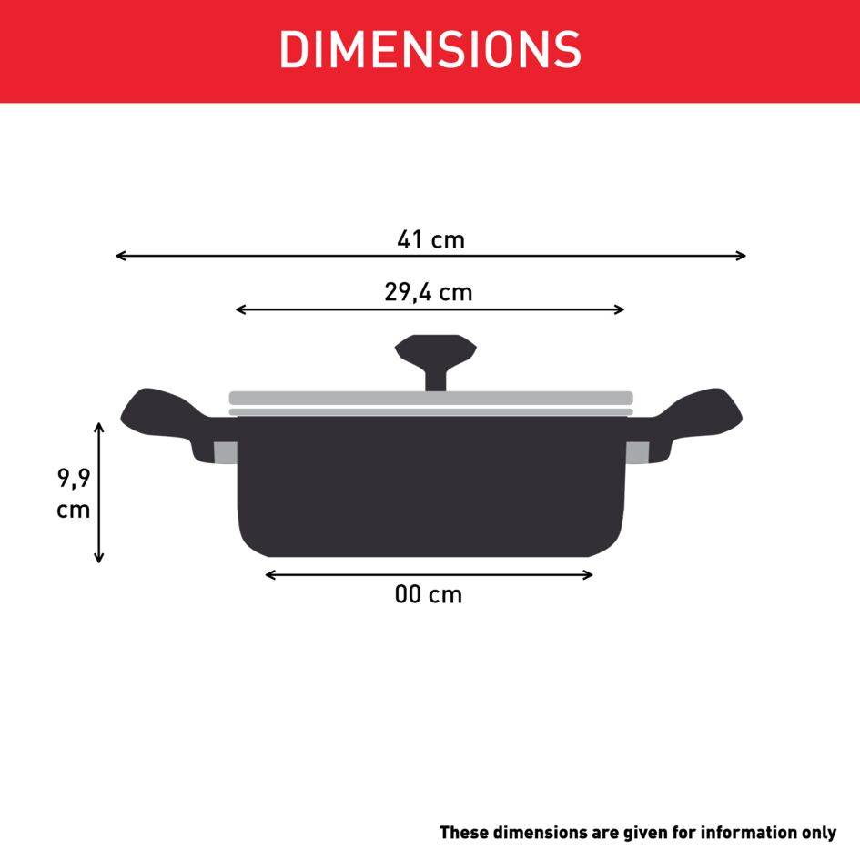 Unlimited ON hapjespan 28 cm - inductie
