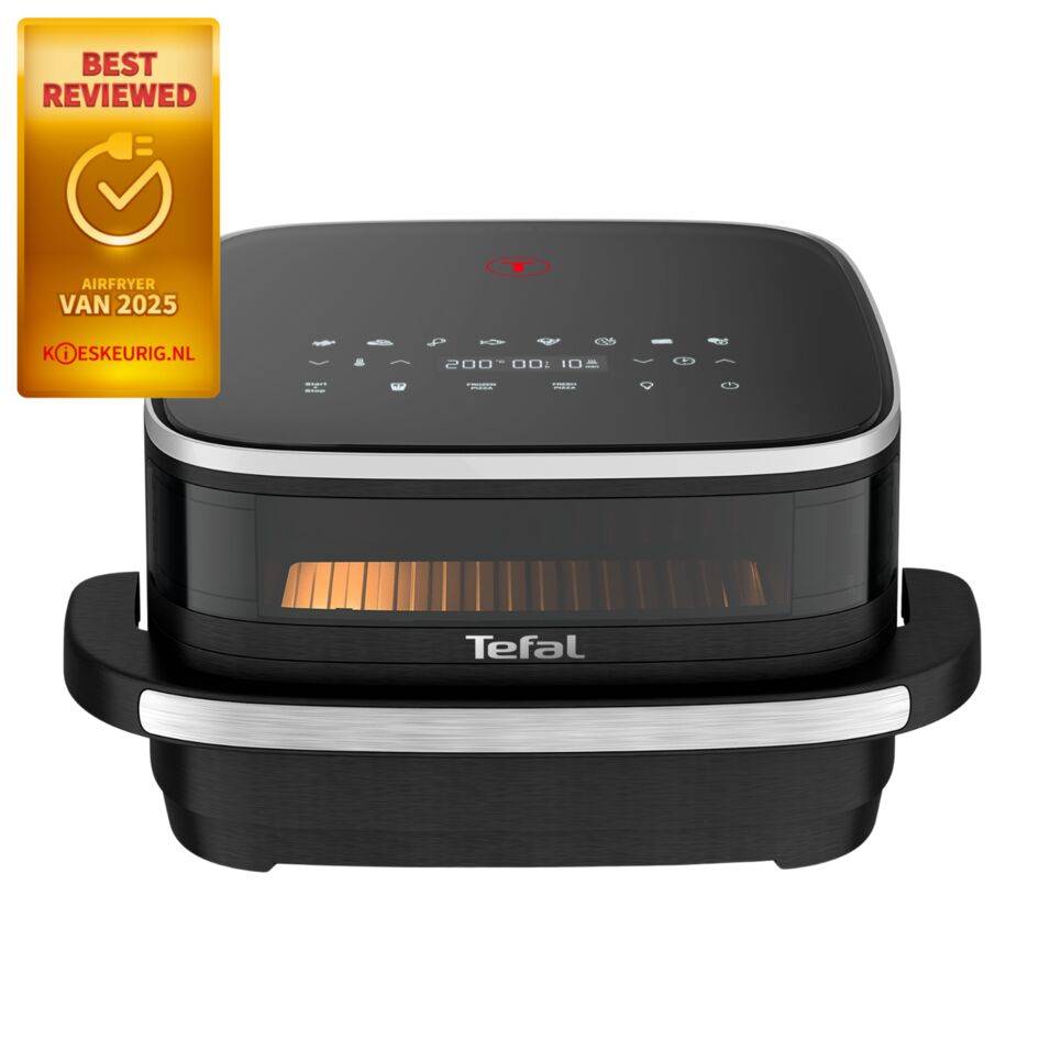 Easy Fry Pizza FW4018 4L air fryer met kijkvenster