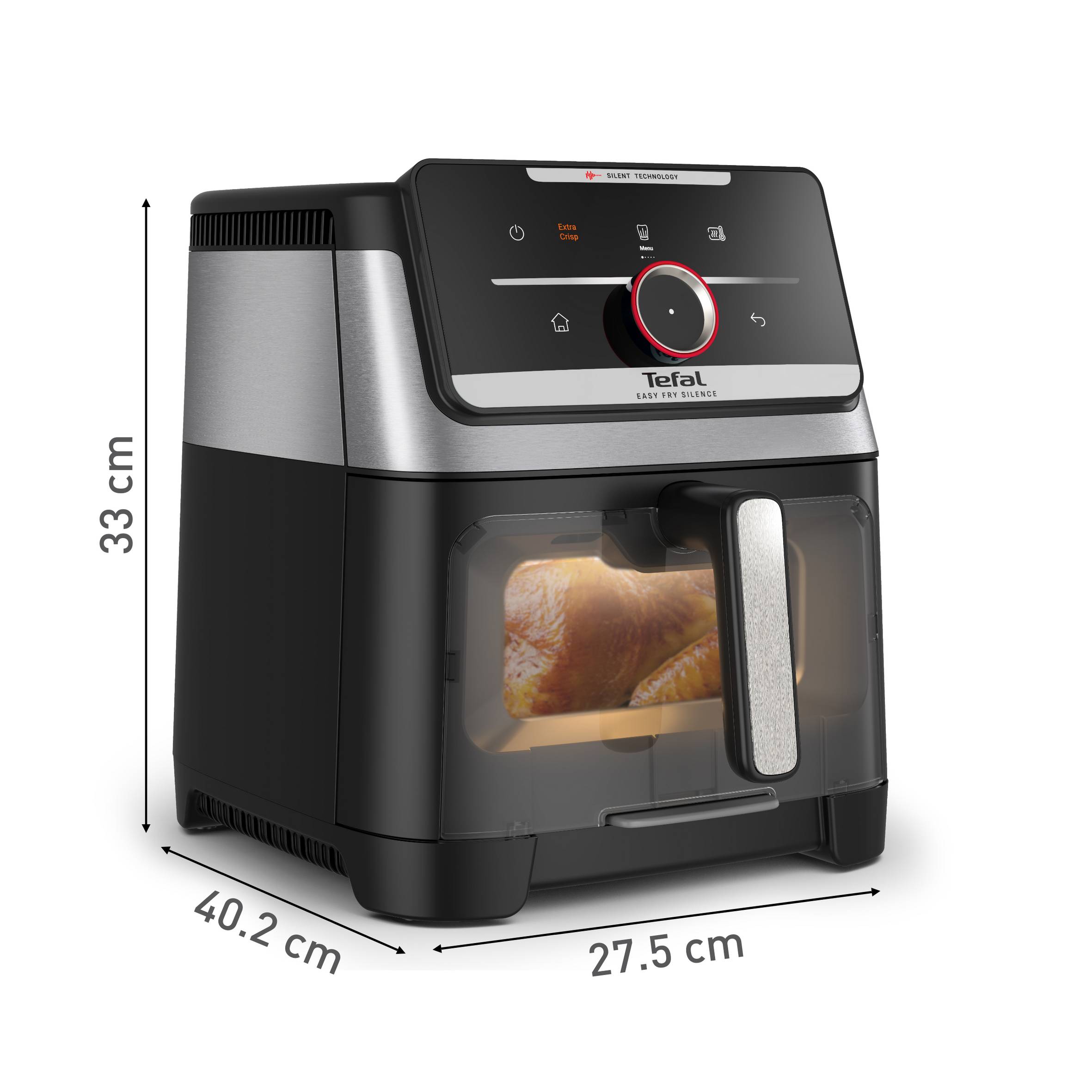 Easy Fry Smart & Silence EY876D 7L stille airfryer