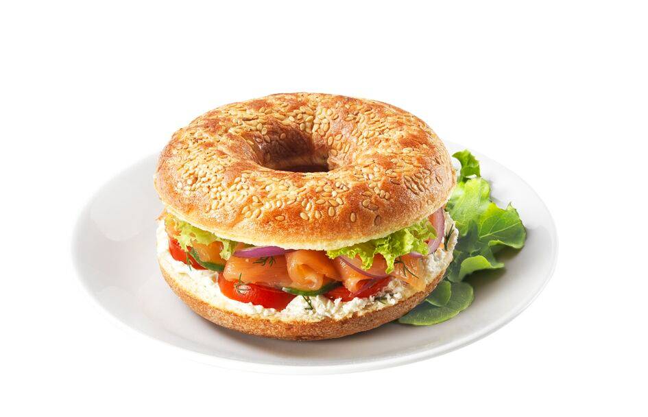 2 platen met bagelvormpjes in doos Snack Collection XA801612