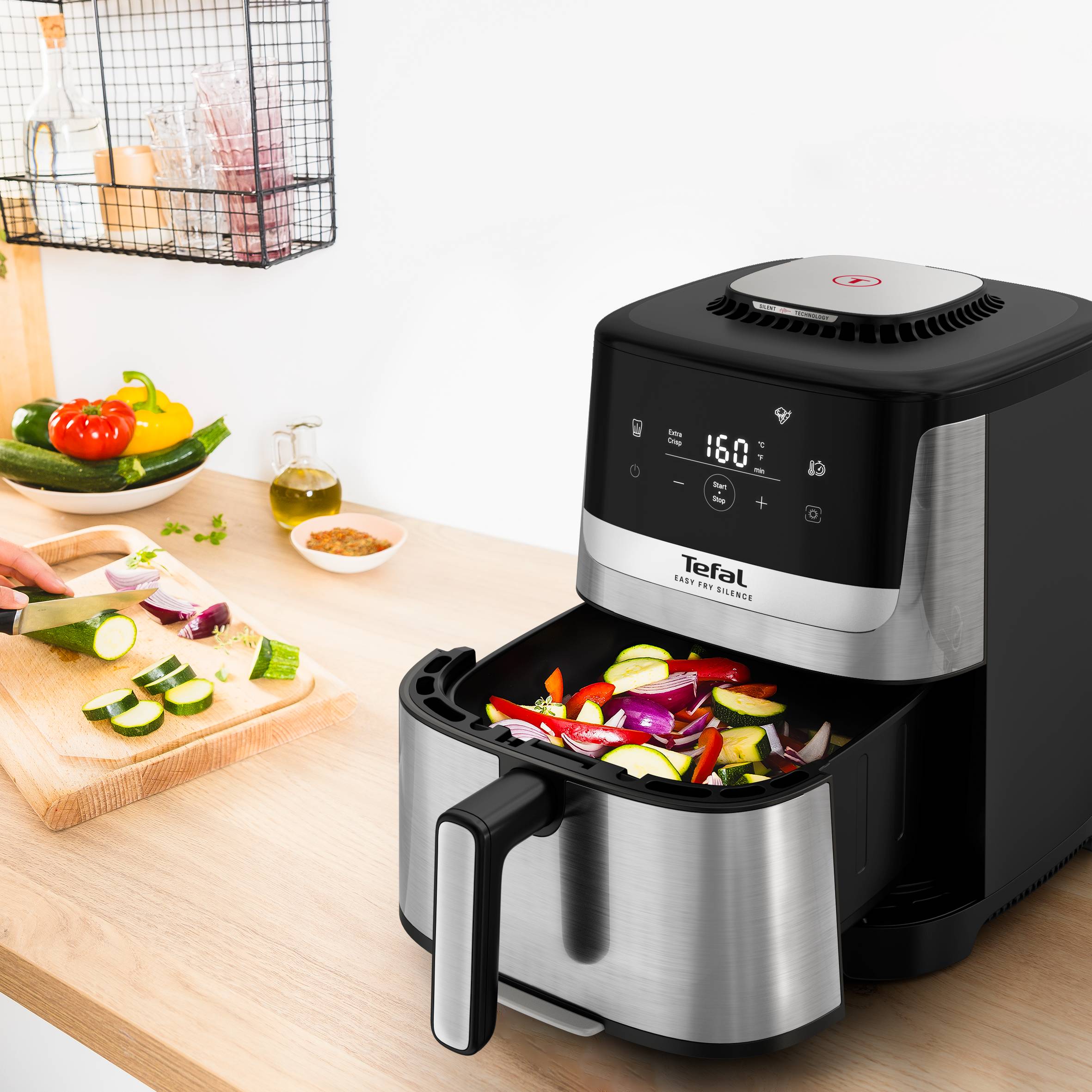 Easy Fry Silence&nbsp;EY552D 5L stille airfryer
