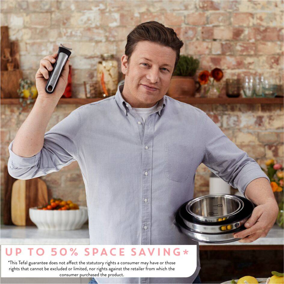 Jamie Oliver by Tefal Ingenio 9-delige set - inductie