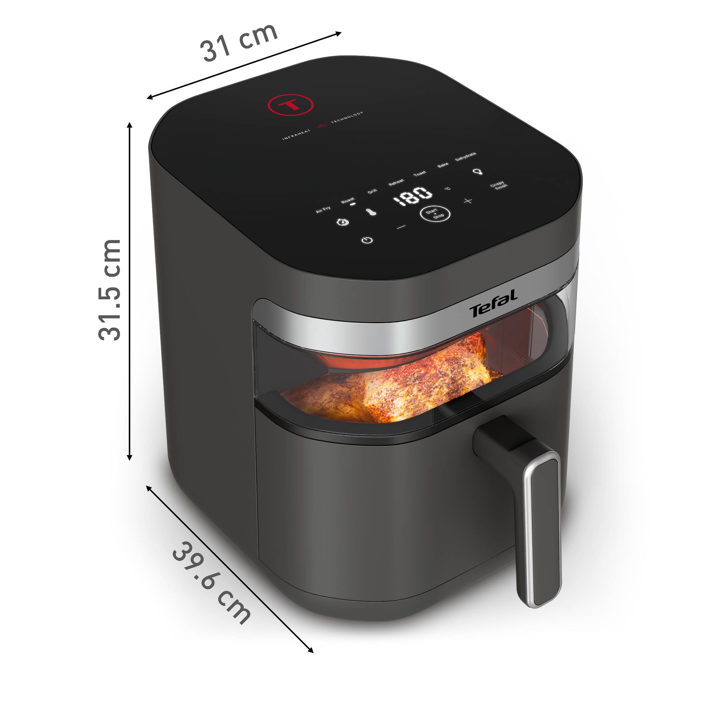 Easy Fry Infrared EY832H 7L airfryer met infraroodtechnologie