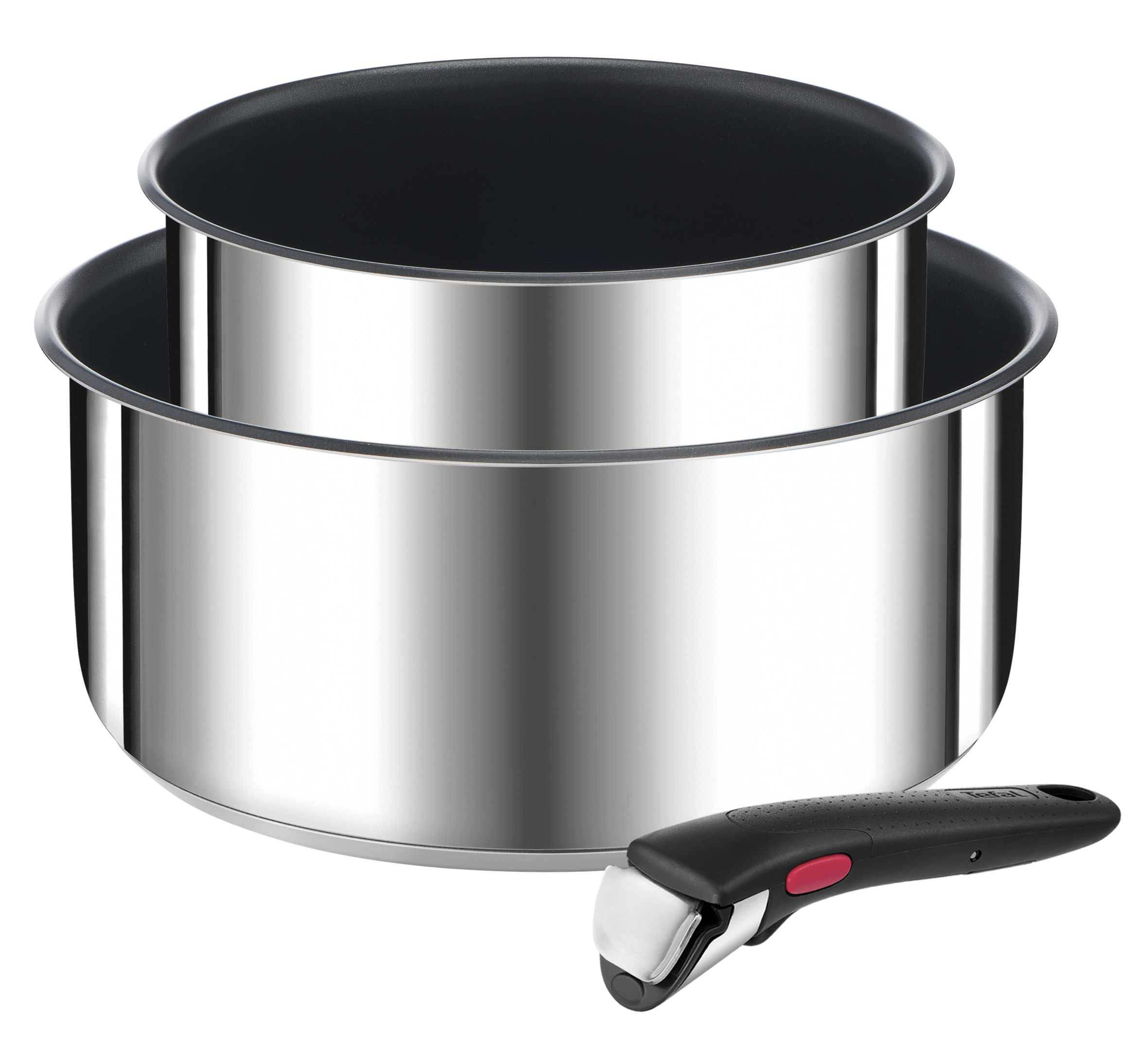 Ingenio Preference 3-delige pannenset (kookpan 16/20 cm + handgreep)  - inductie