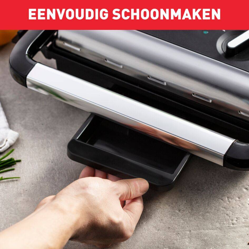 Inicio Adjust GC242D contactgrill met temperatuurregelaar