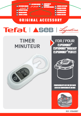 Timer voor Clipso snelkookpan X1060007