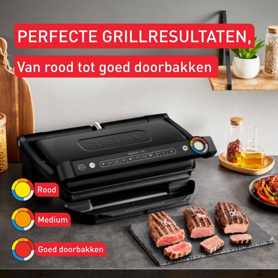 Optigrill+ XL GC7278 intelligente contactgrill