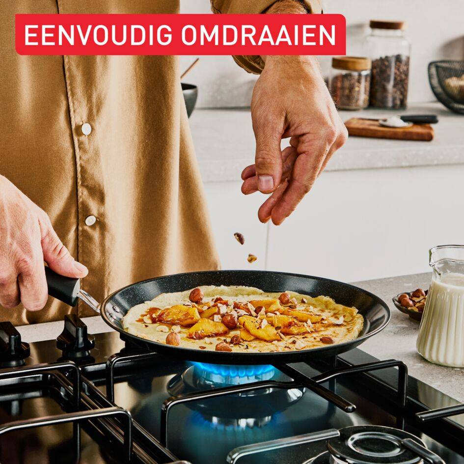 Experience Ceram keramische pannenkoekpan 25 cm - Fusion Core - inductie