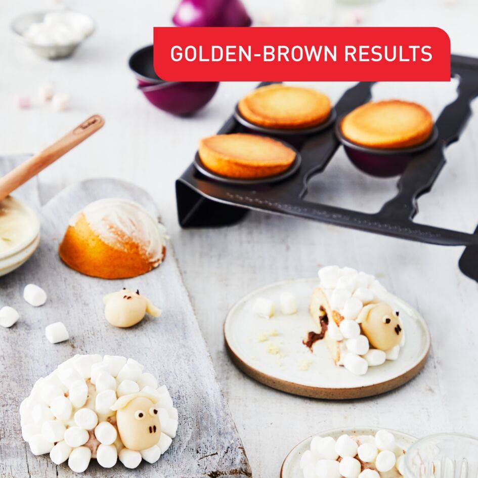 Creabake set van 3 bol vormen