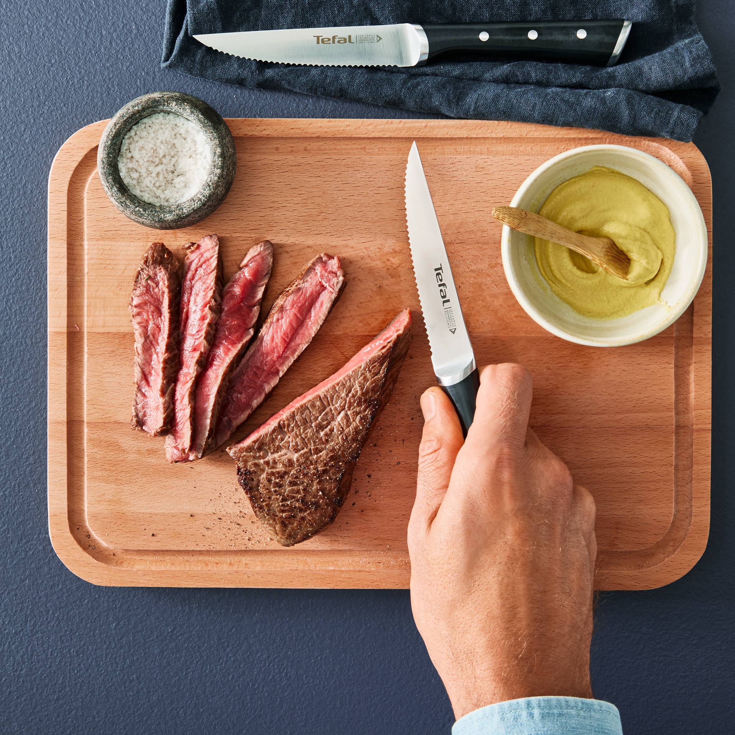 Ice Force K232S414 set van 4 steakmessen