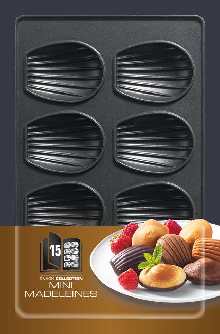 2 platen met mini-cakevormpjes in doos Snack Collection XA801512