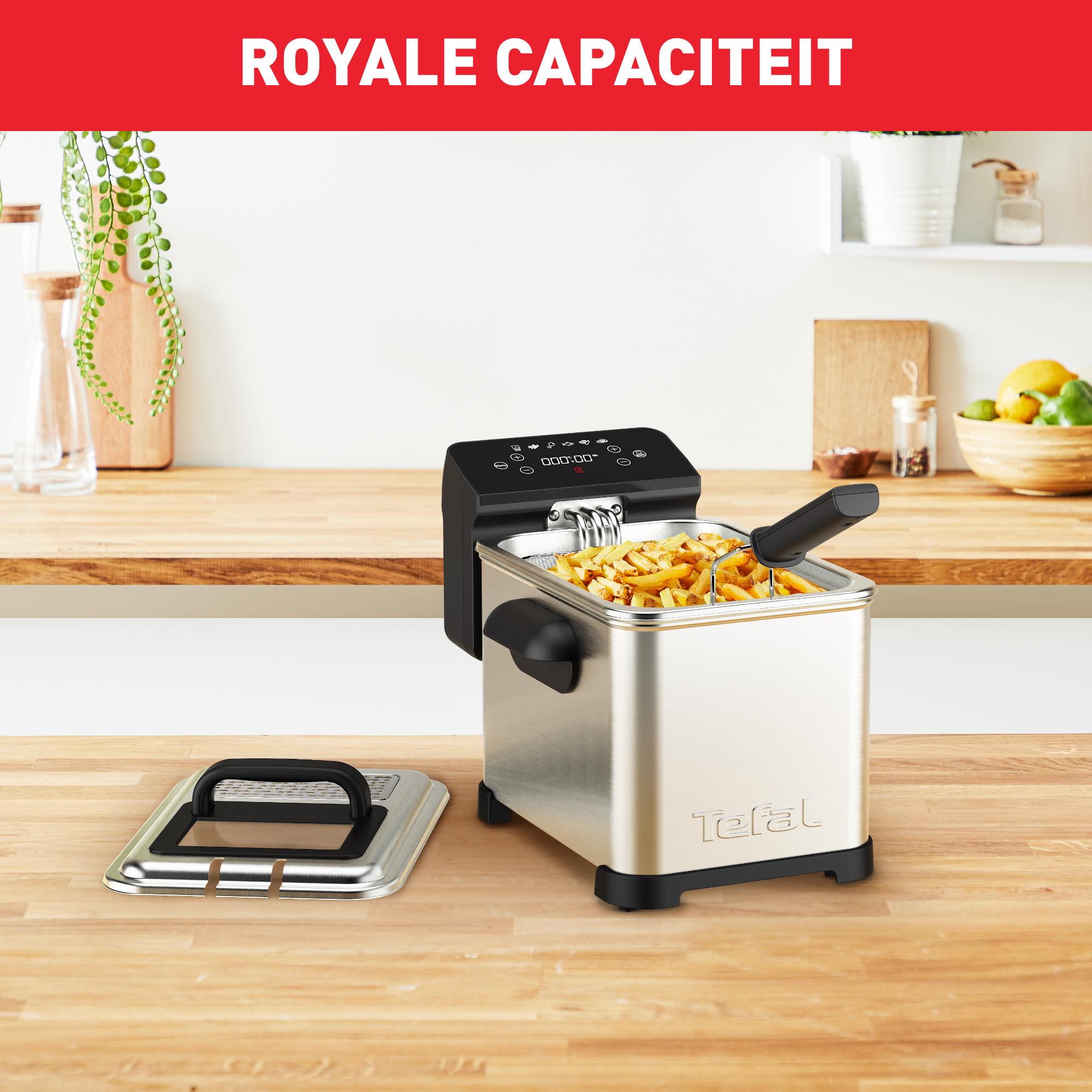 Family Pro FR507D Digital Friteuse